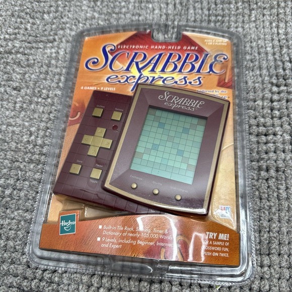 Hasbro Video Games & Consoles Vintage Scrabble Express Handheld